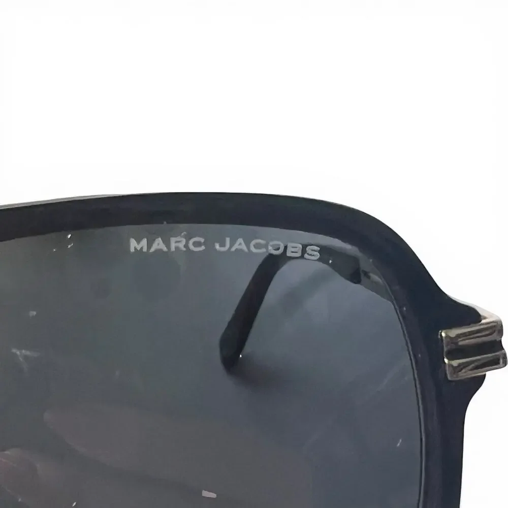 NIB Marc Jacobs MARC 415/S Black Gold Navigator unisex Men’s Sunglasses 56mm